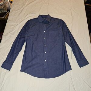 Croft & Barrow True Comfort Slim Fit Blue Shirt